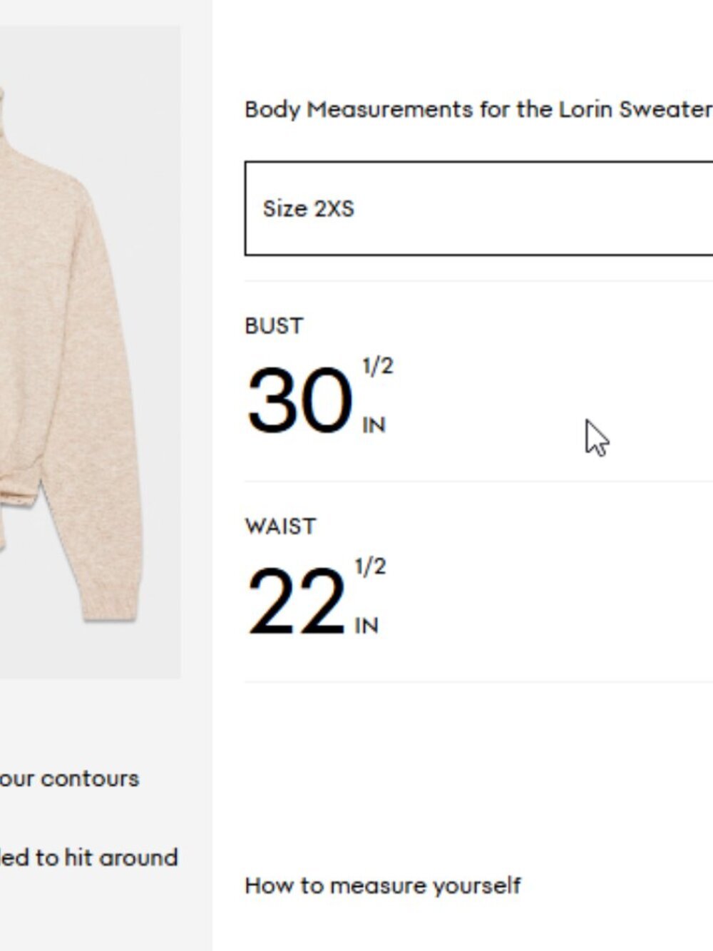 Wilfred " Lorin Sweater" XXS - Picture 7 of 7